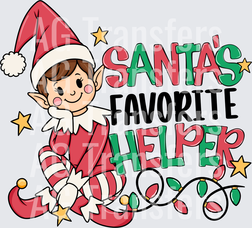 Santa’s favorite helper, boy elf