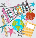 BACK TO SCHOOL NAME PENNANT EIGHTH