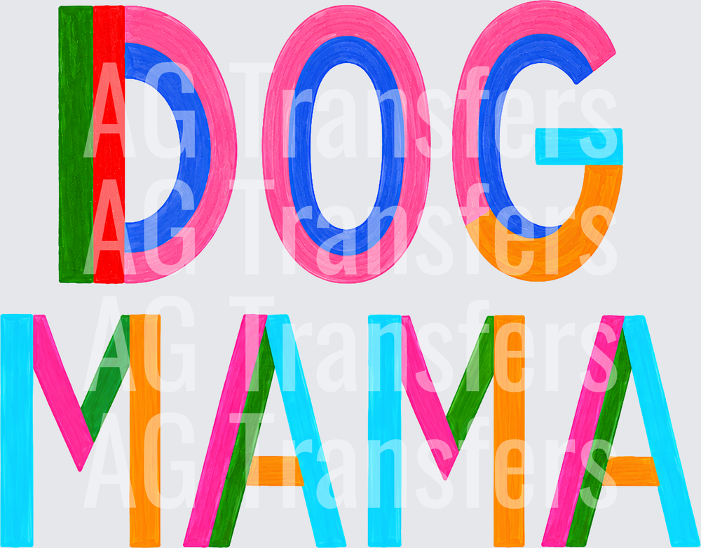DOG MAMA COLORBLOCK