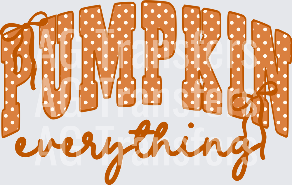 Pumpkin everything