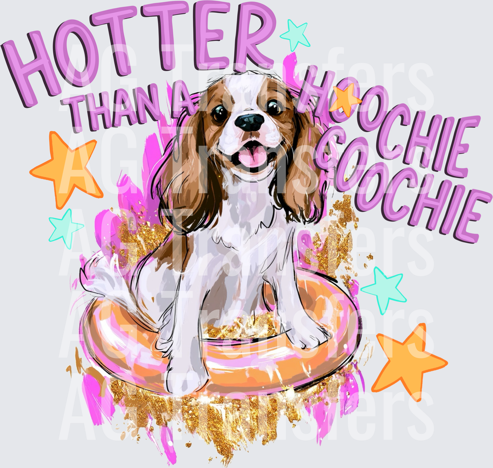 Hotter than a hoochie spaniel