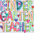 CHEERY WORDS KINDERGARTEN TEACHER
