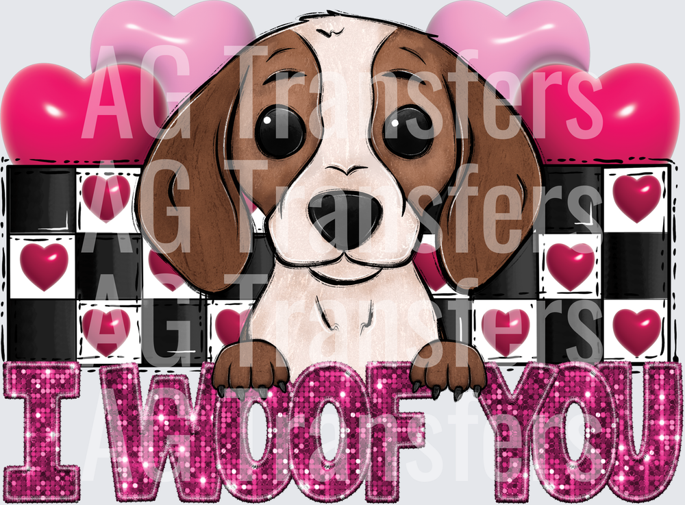 I woof you Beagle