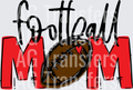 Football Mom Red No Flowers