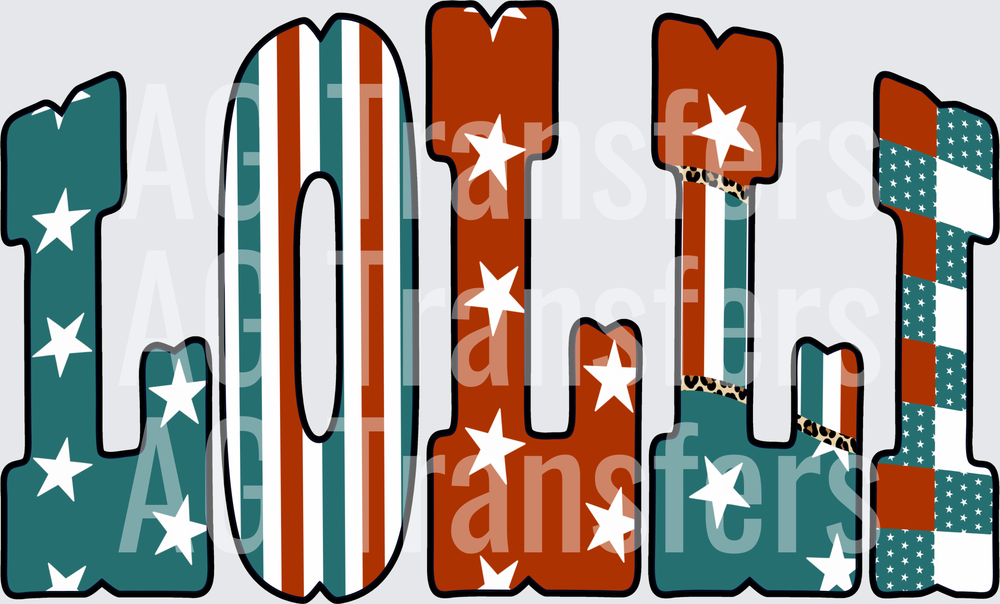 Patriotic lolli
