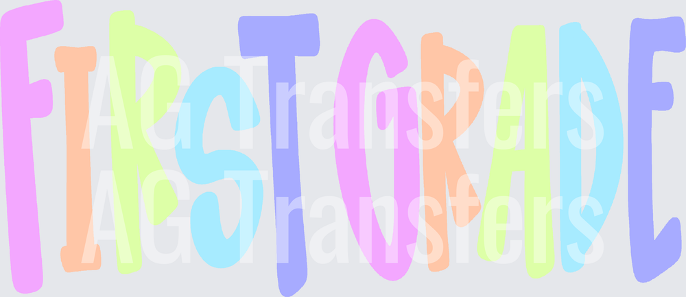 Pastel multicolor school bundle (3)