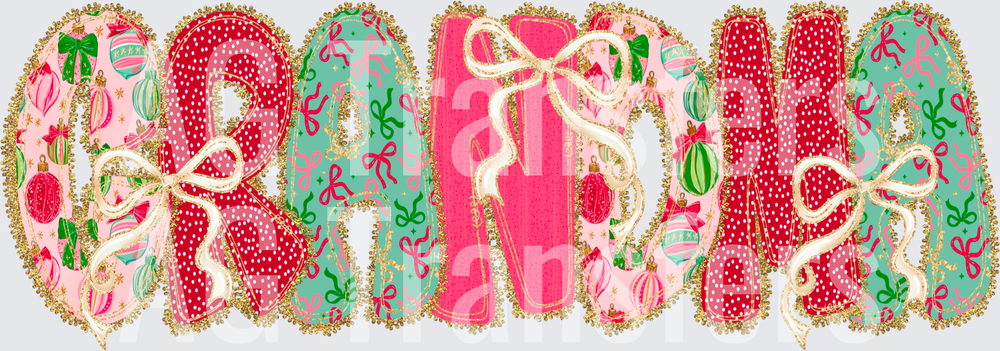 ChristmasBowLace Grandma