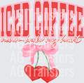 ICED COFFEE NEVER BROKE MY HEART