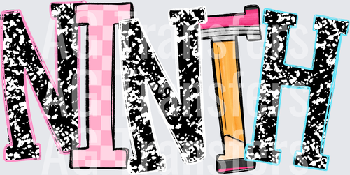 BACK TO SCHOOL PENNANT NINTH