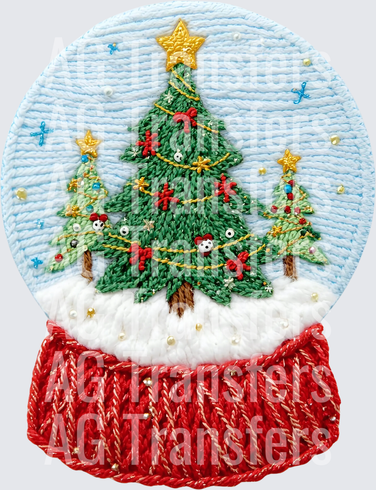 SNOWGLOBE FAUX YARN