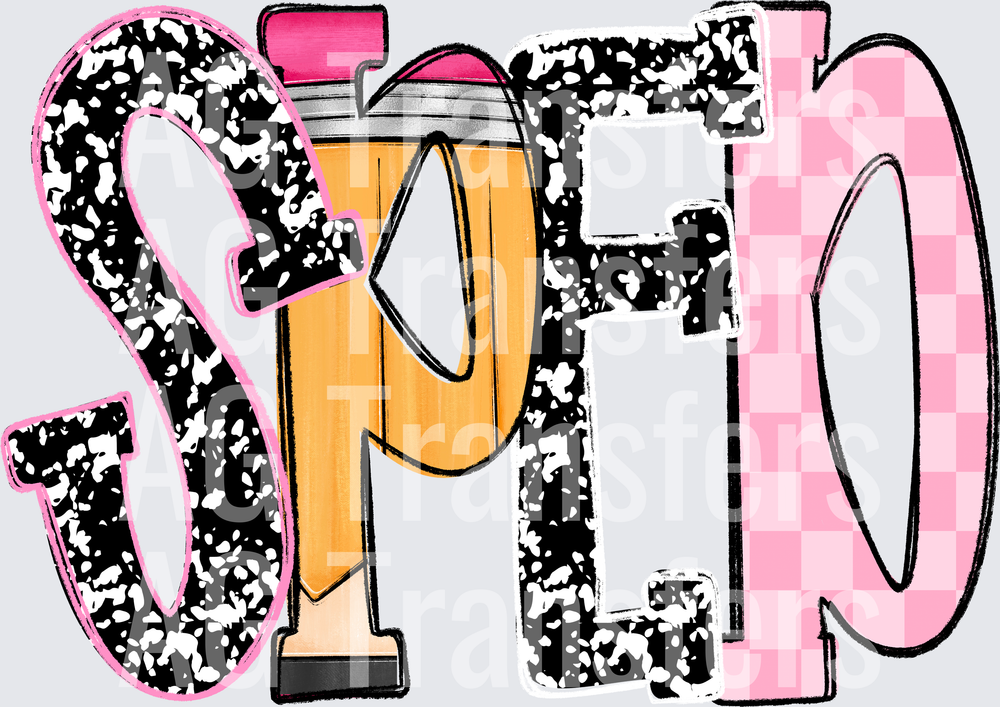 BACK TO SCHOOL PENNANT SPED