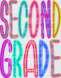 Back to School Brights Second Grade