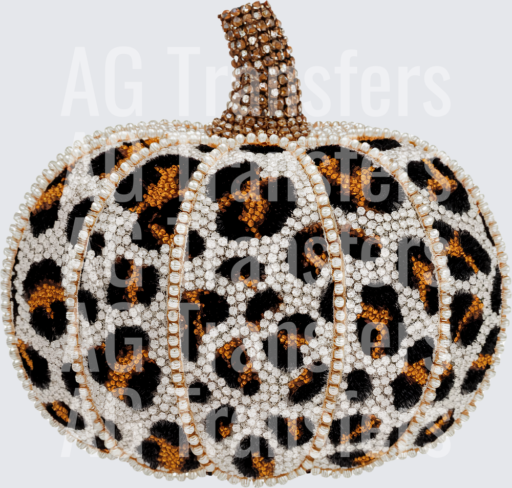 PUMPKIN LEOPARD DIAMOND PEARL
