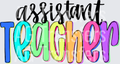 Assistant teacher