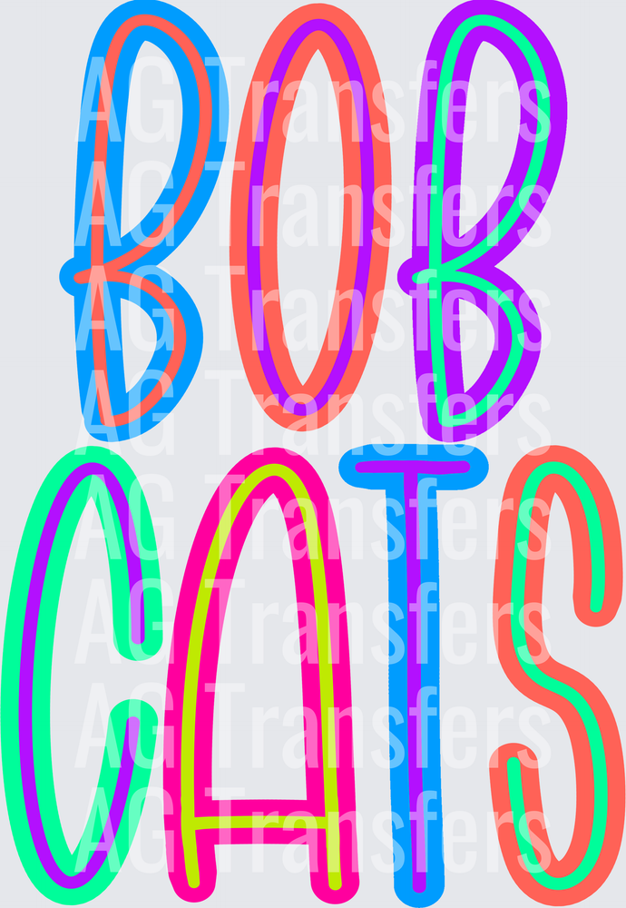Back to School Brights Bobcats
