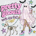 Pretty ghouls walk like this dog