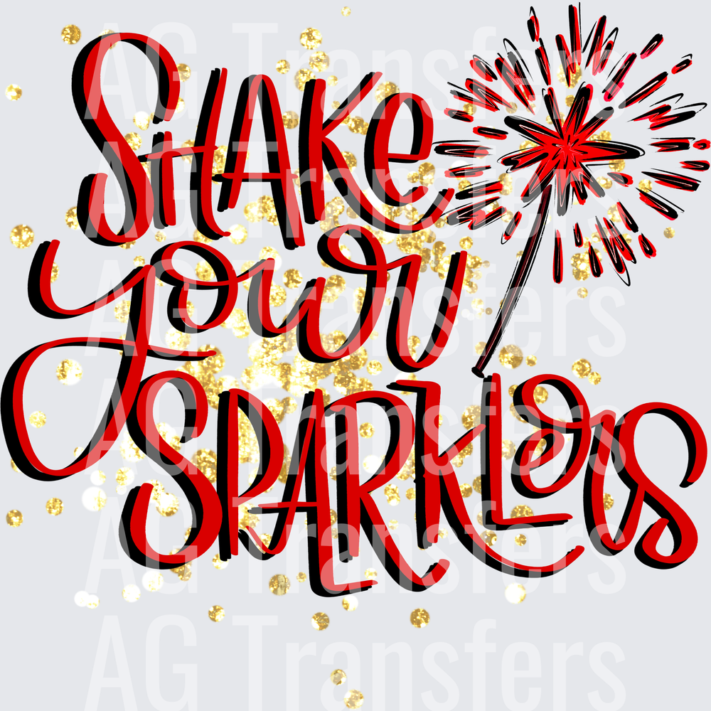 shake your sparklers red