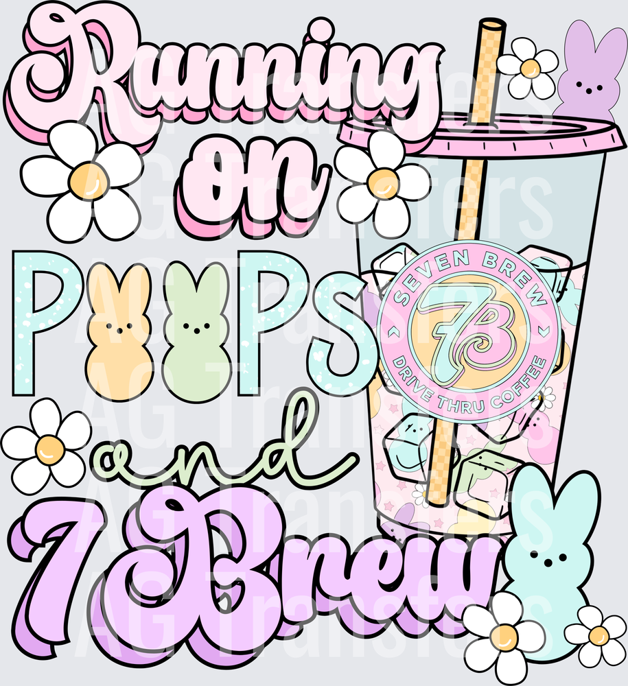 Running on peeps and seven brew