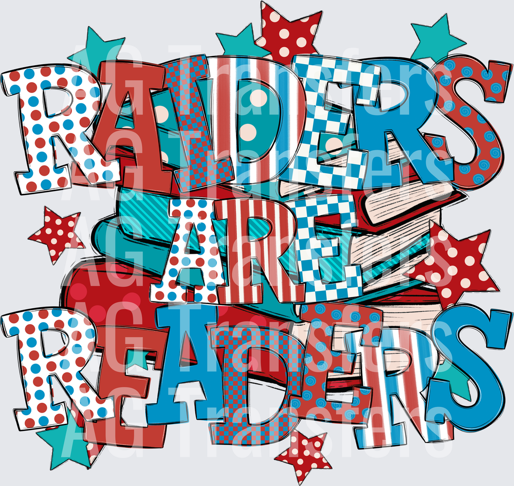 RAIDERS AREREADERS
