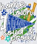Home Town Loud & Proud ROYAL BLUE WILDCATS