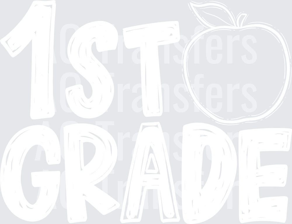 Back to School Apple Grade Level 1st