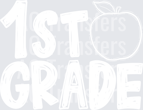 Back to School Apple Grade Level 1st