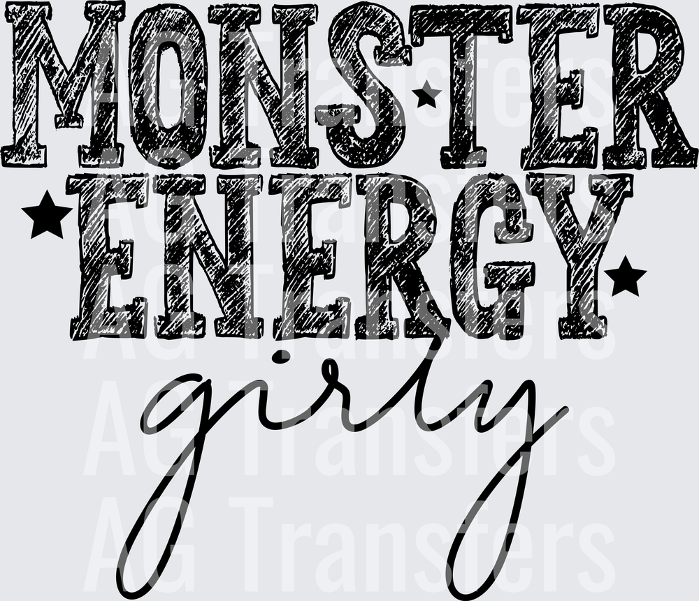 MONSTER ENERGY GIRLY