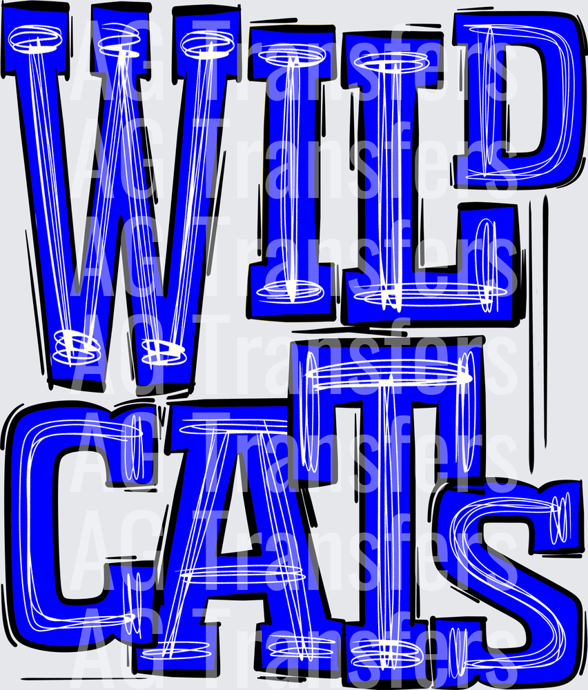 Wildcats blue