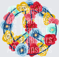 Patriotic Peace Sign