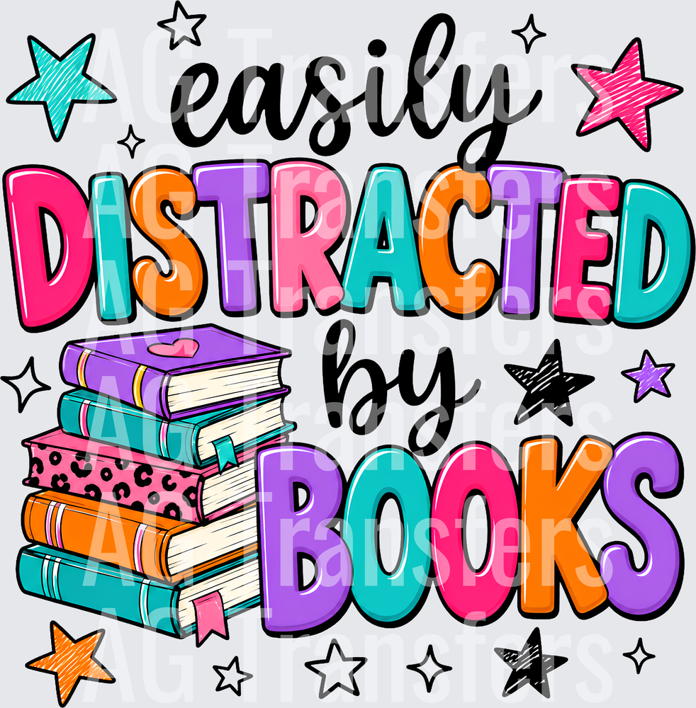 EASILY DISTRACTED BY BOOKS