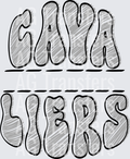 Sketch Mascot Names CAVALIERS GRAY BLACK