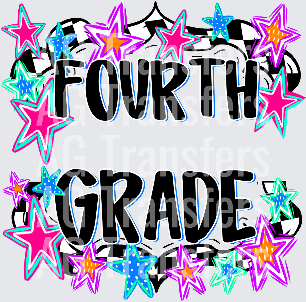 SCHOOL STARS SET FOURTH GRADE