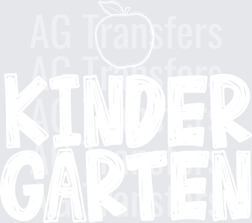 Back to School Apple Grade Level Kindergarten apple two line