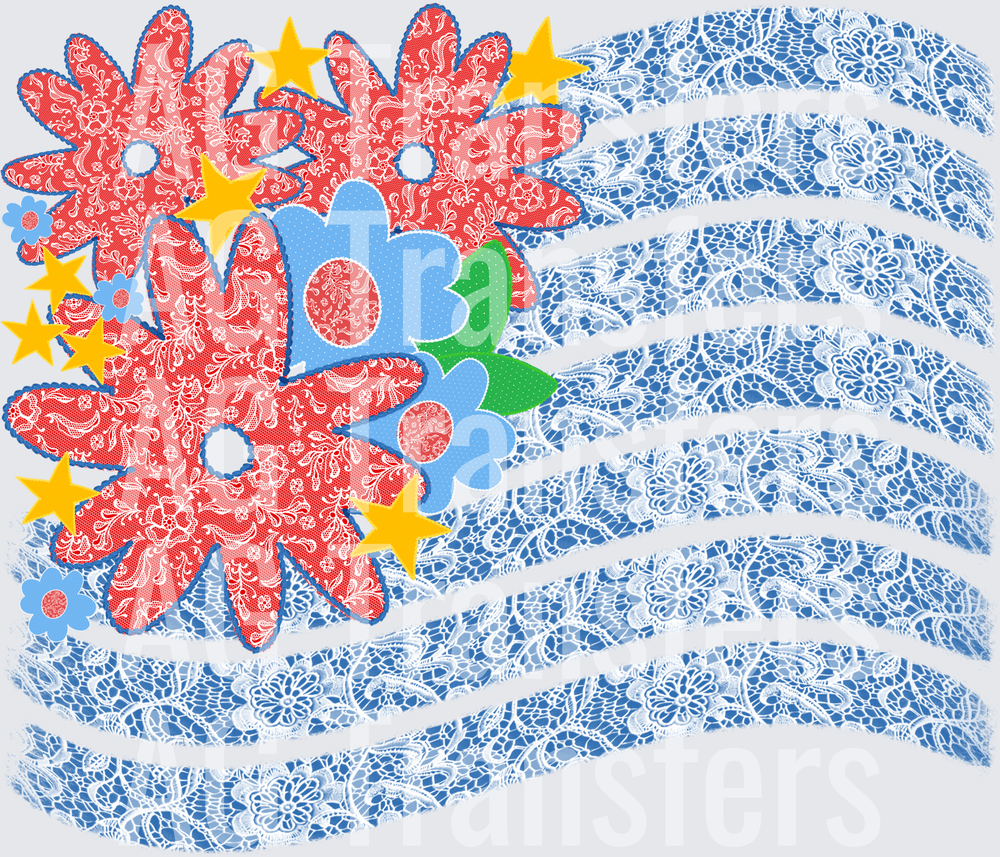 Lace American Flag
