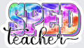 OFFSET Tie Dye Teacher Names SPED