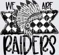 We Are RAIDERS HEADDRESS