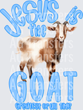 Jesusisthegoatblue