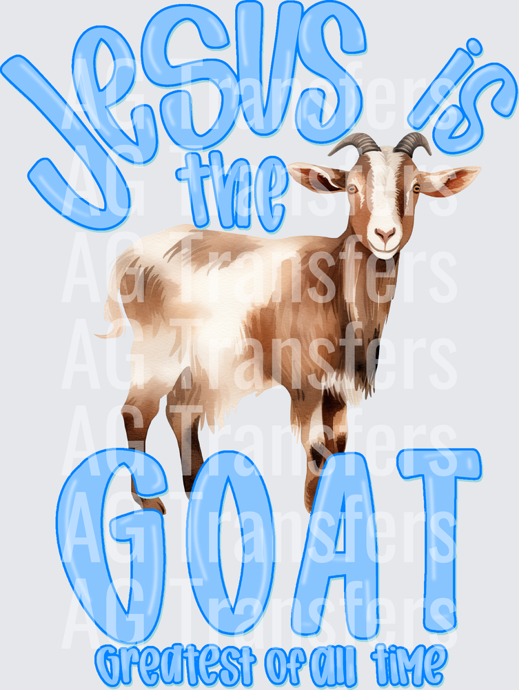 Jesusisthegoatblue
