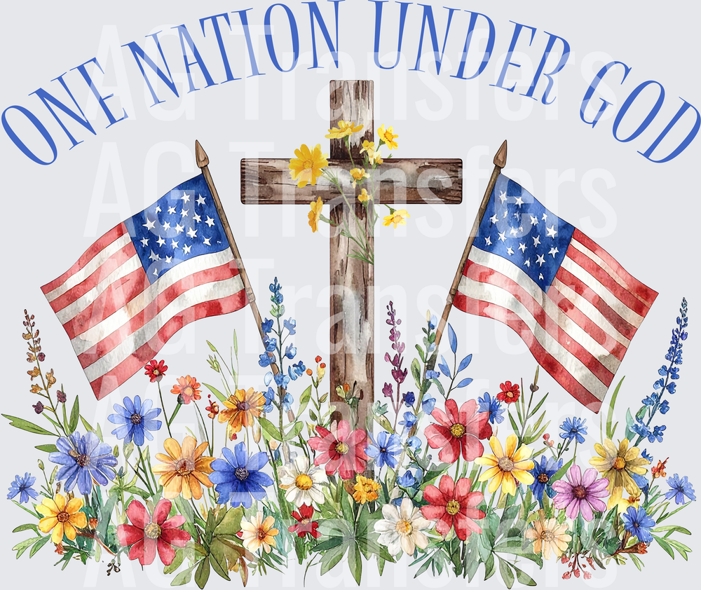 One Nation Under God Flowers