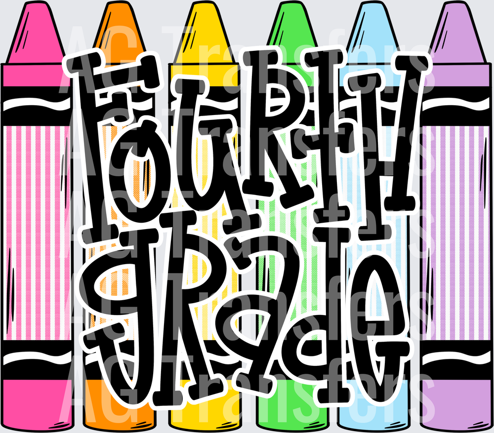 FOURTH GRADE CRAYON