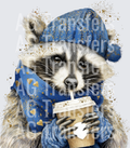 WINTER COFFEE RACOON