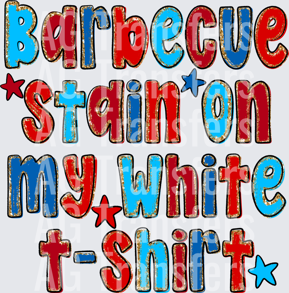 BARBECUE STAIN