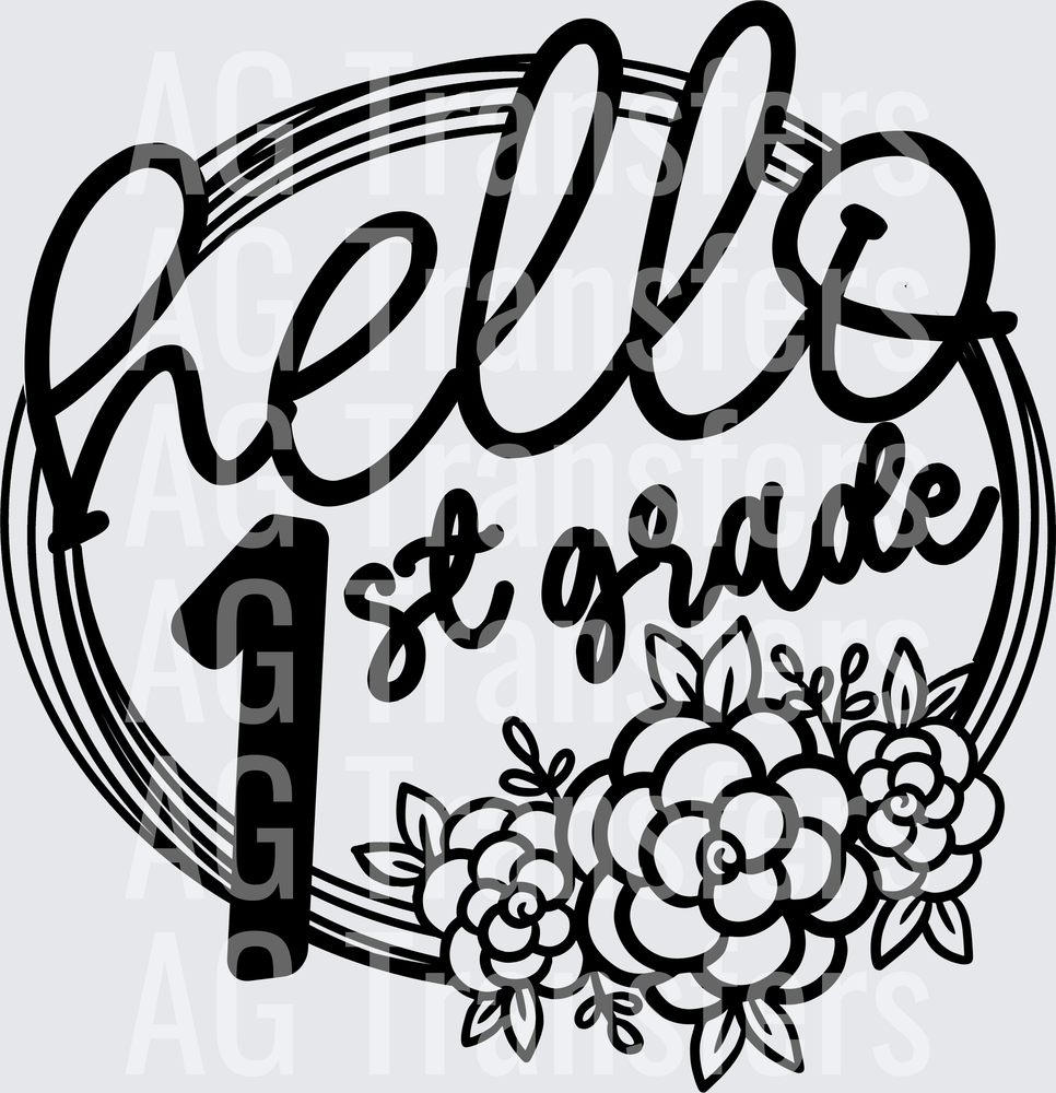Hello Grade 1st Grade