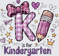 K is for Kindergarten