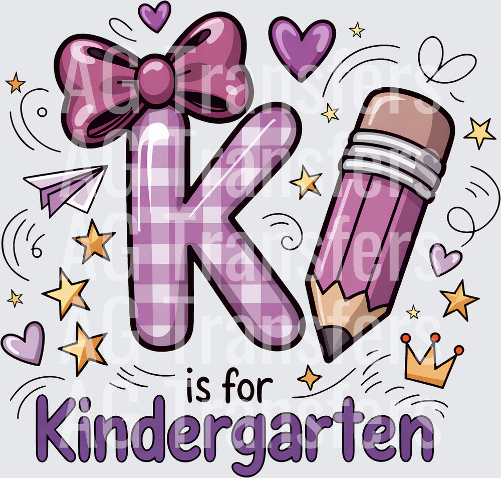 K is for Kindergarten