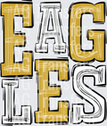 Eagles-Gold -White