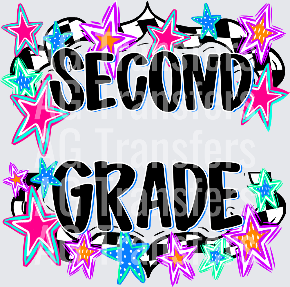 SCHOOL STARS SET SECOND GRADE