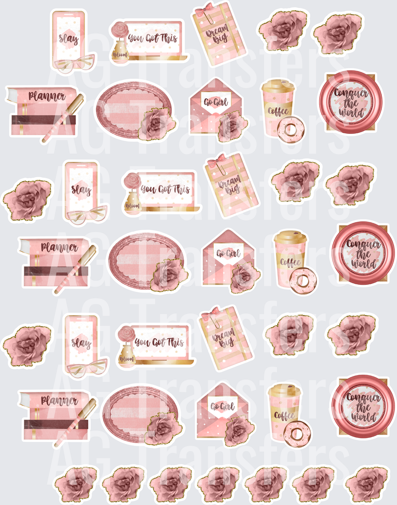 Feminine Boss Collection Print and Cut PAGE TWO
