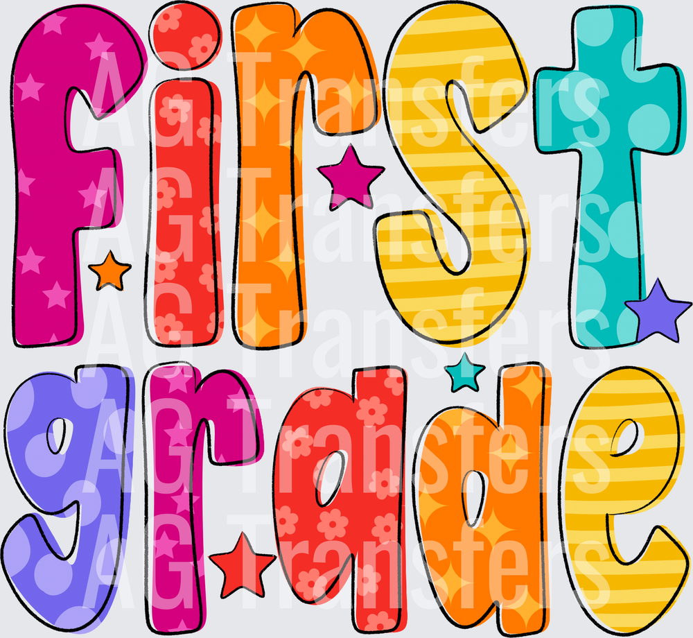 FIRST GRADE DOODLE