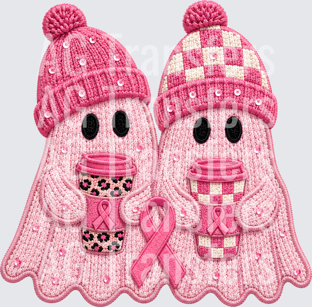 PINK CANCER GHOST